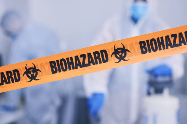 Professional Biohazard technician working in Sturgeon Bay, WI